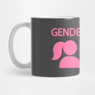 Gender reveal artistic design Mug
